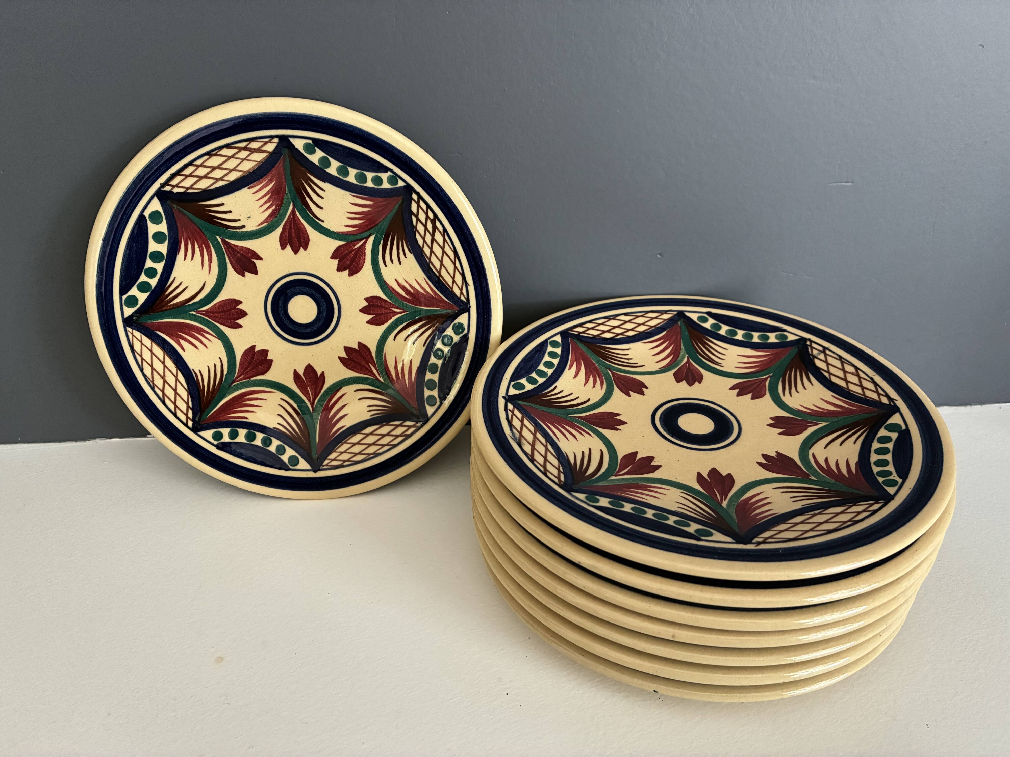 8 dessert plates Keraluc