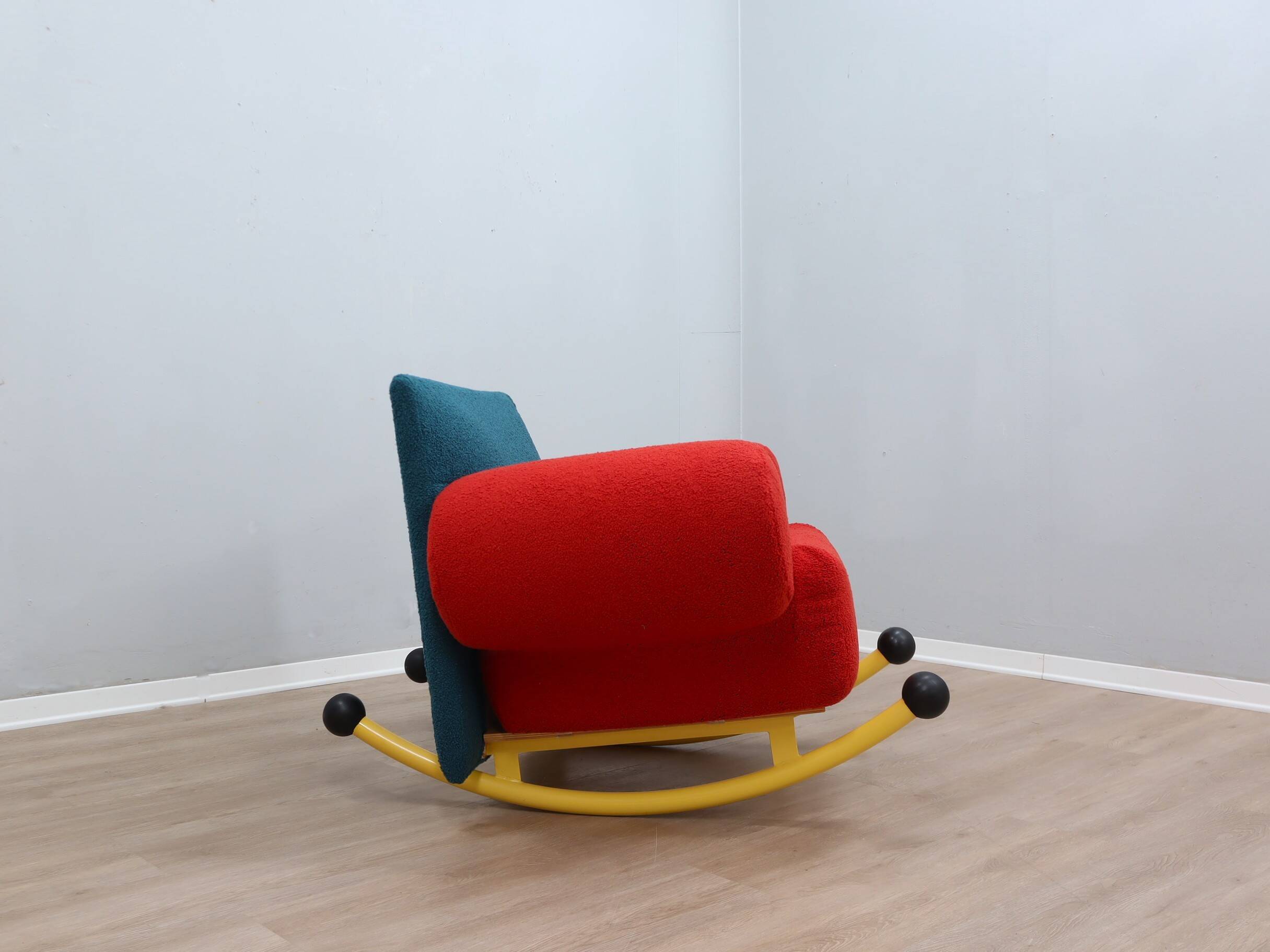 Topolino Rocking Chair by Seveso & Trezzi for Felice Rossi, 1980s