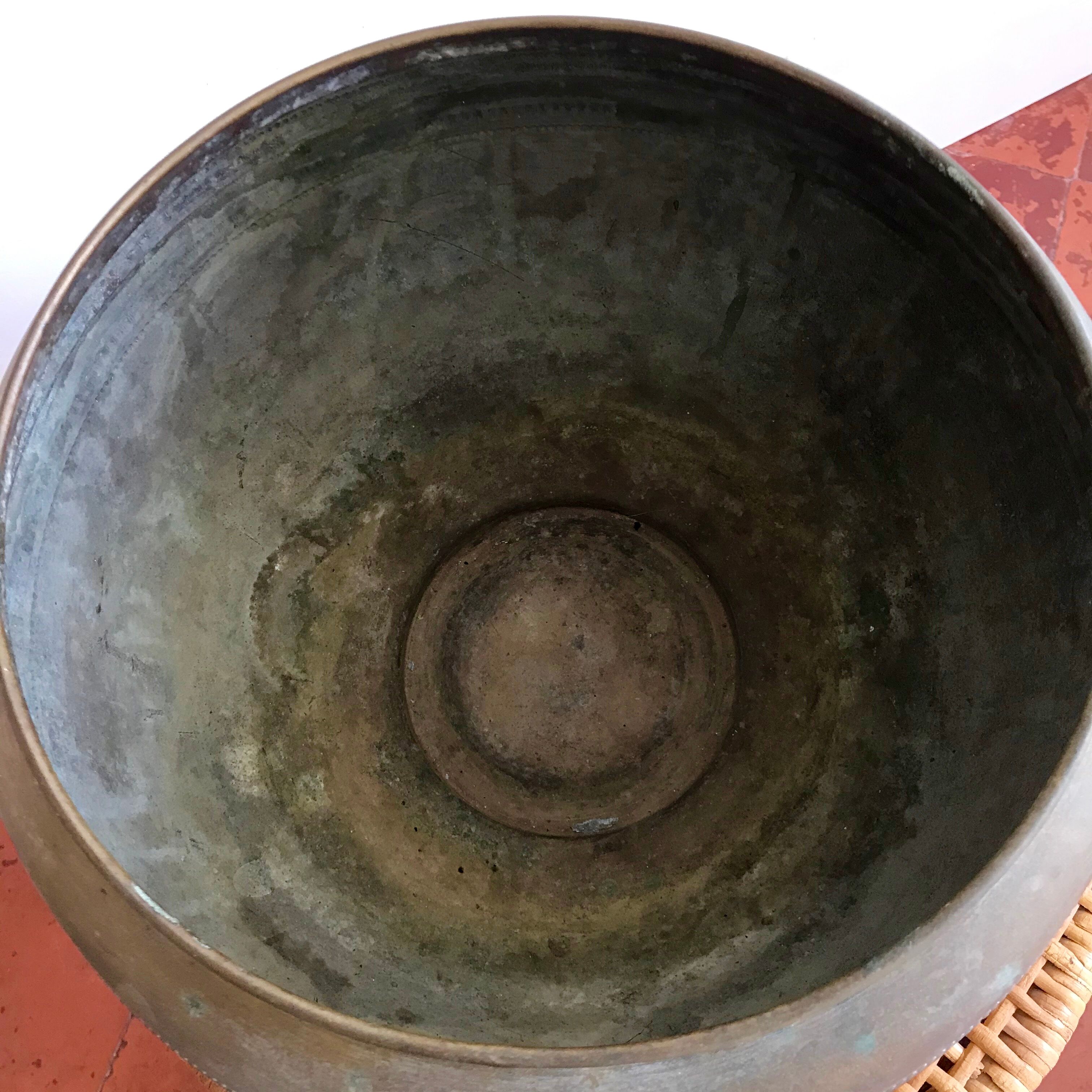 Brass pot cache