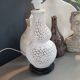 Lampshade in perforated ceramic
