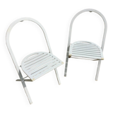Pair of folding chairs