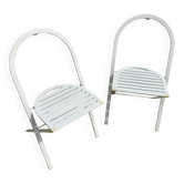 Pair of folding chairs