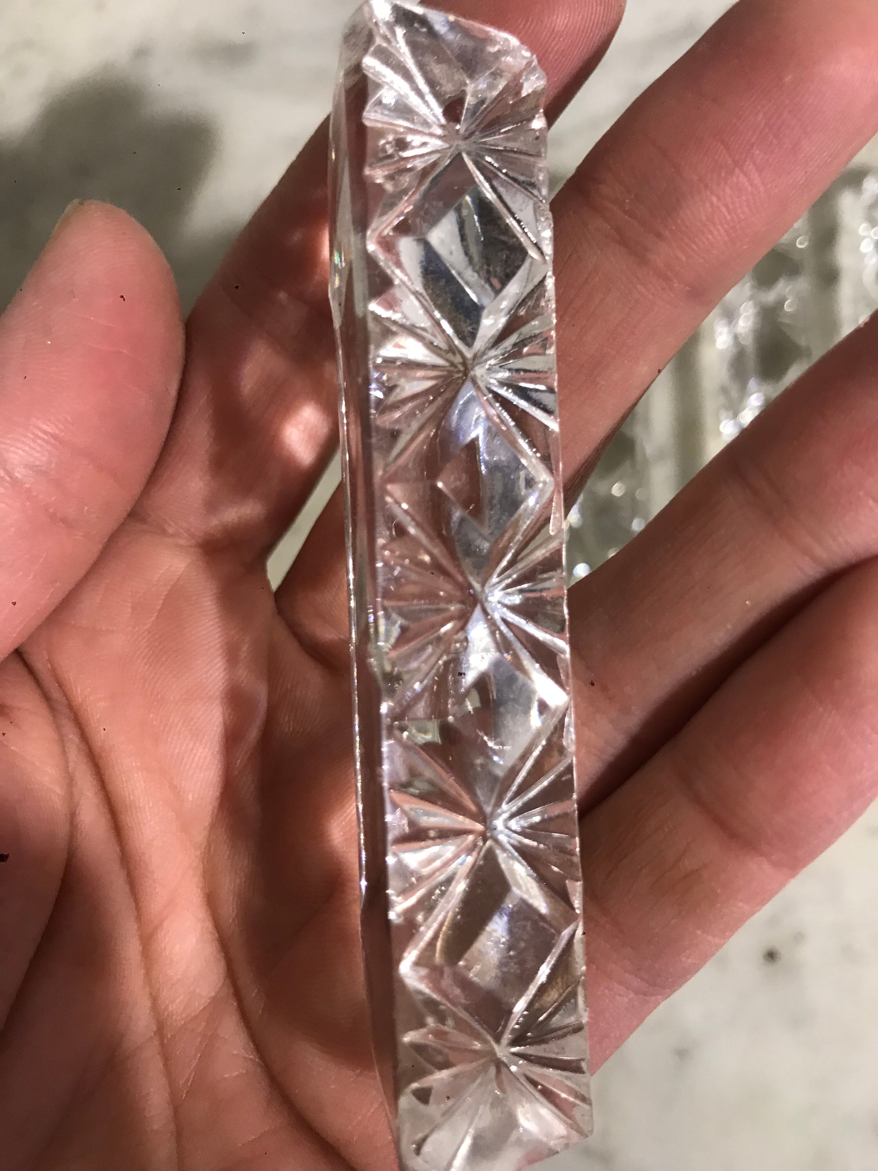 12 glass knife holders