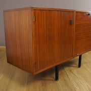 Small Enfilade Jacqueline Lecoq & Antoine Philippon in Vintage Mahogany 1960
