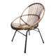 Adult rattan shell chair