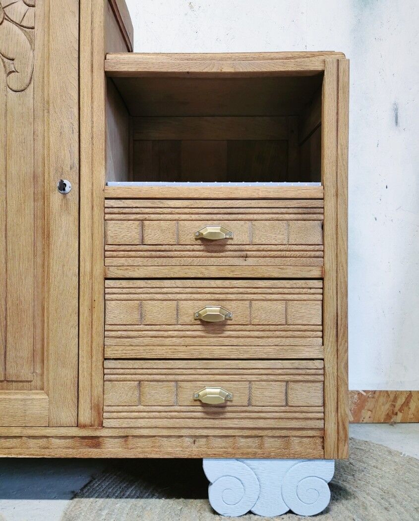 Asymmetrical art deco cabinet