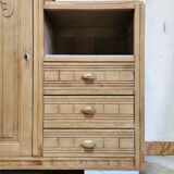 Asymmetrical art deco cabinet