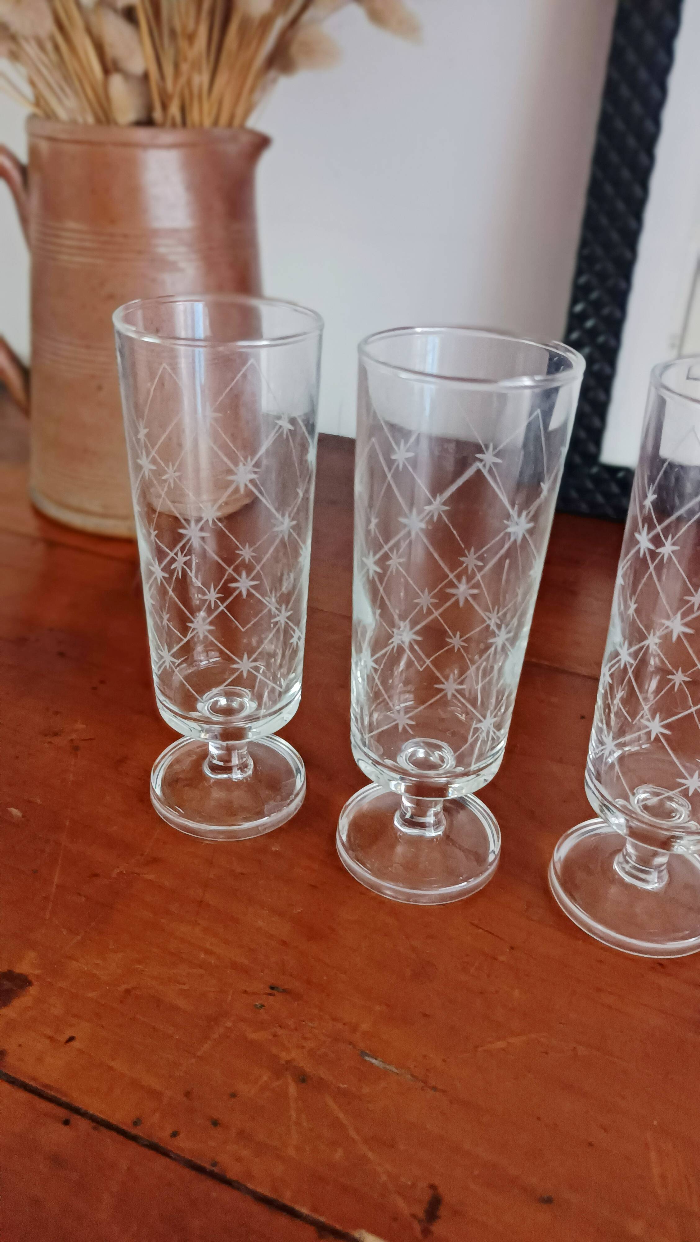 Set of 6 champagne flutes, Luminarc Antarès