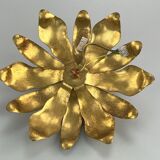 Wall sconce in brass