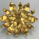 Wall sconce in brass