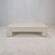 Fossil stone coffee table, 1980s