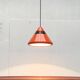 Vintage German Hanging Lamp Space Age Model 5535 by Alfred Kalthoff for Staff