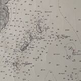 Marine chart Porto Vecchio 1956