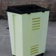 Vintage plastic laundry basket, France 1950s