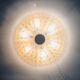 Scandinavian glass ceiling lamp by Carl Fagerlund for Orrefors, Sweden, 1960s