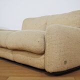 Sofas and Armchair in Wool by Busnelli, 1970s, Set of 3