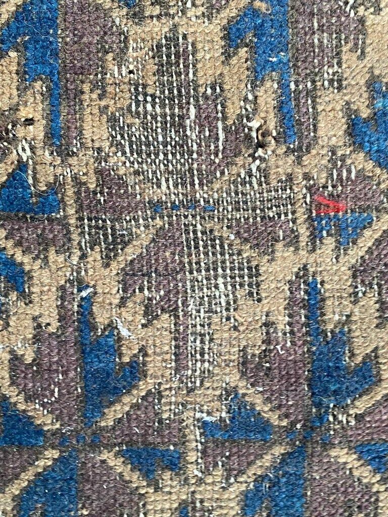 Antique Baloch carpet 126x71cm