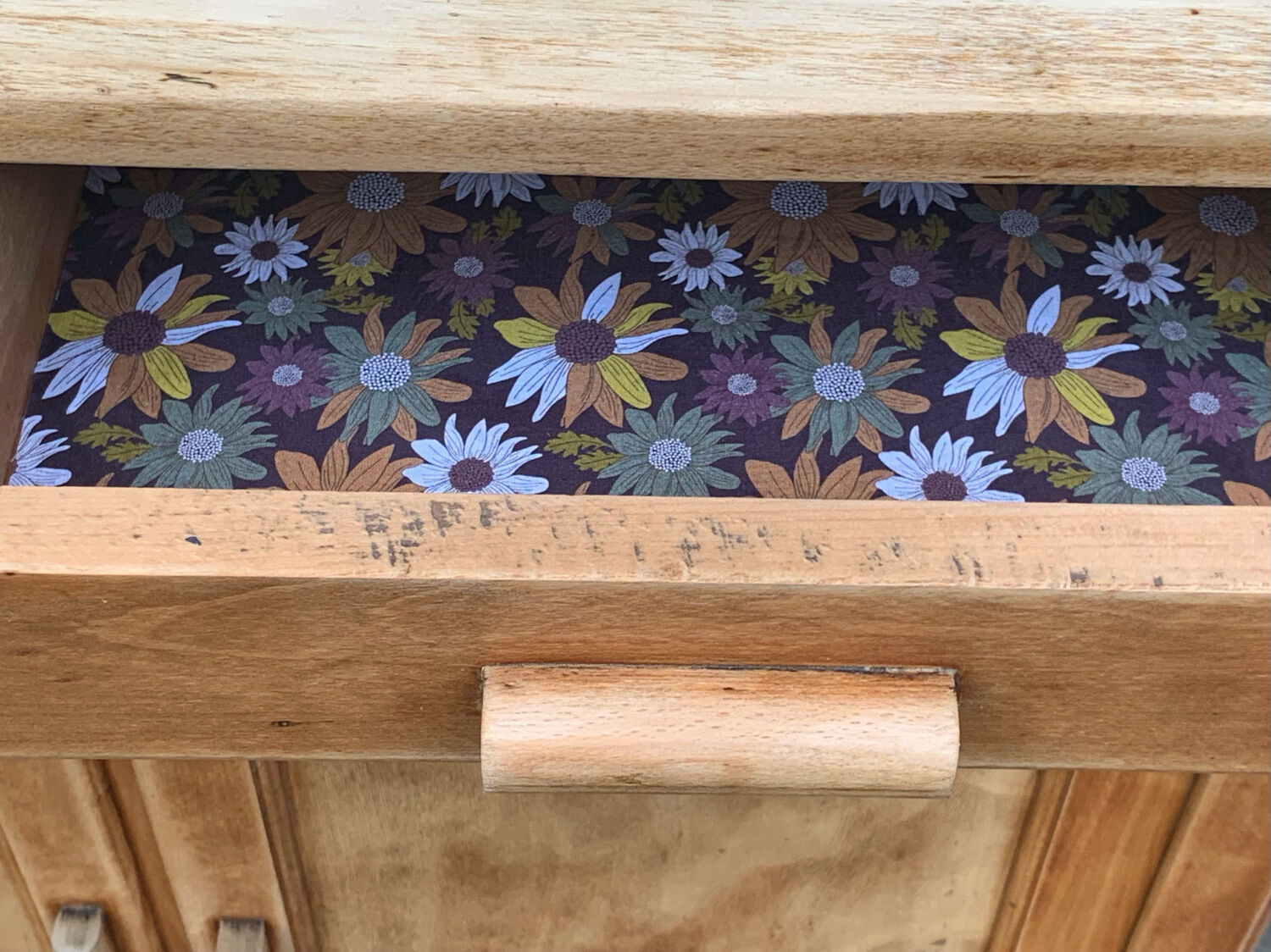 Buffet parisien bois brut 1940 H100