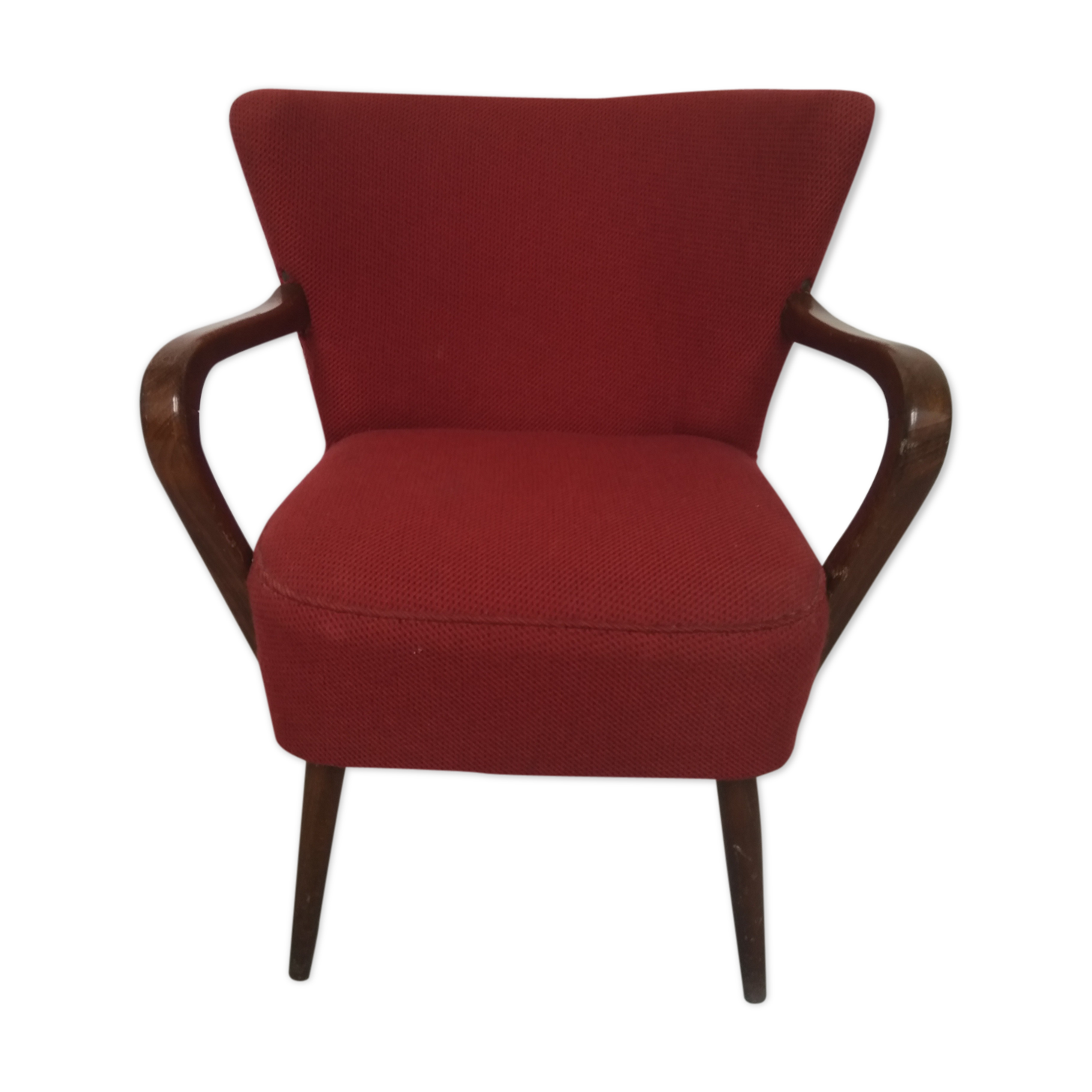 Red cocktail chair