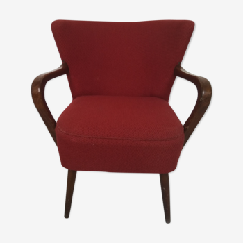 Red cocktail chair