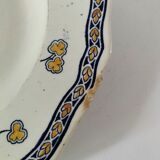 K&G Lunéville "Rouen Clover" plate circa 1880-1900