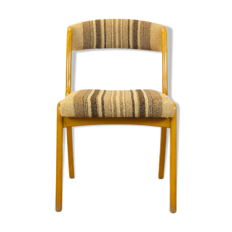 Chaise rembourrée scandinave du milieu du siècle des années 1960