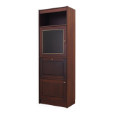Vitrine en acajou, design danois, années 1970, production : Danemark