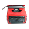 Primavera Red Vintage Typewriter Made in Italy