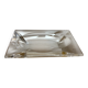 Individual rectangular ashtray