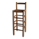 Rustic rush seat bar stool | France | 1960s