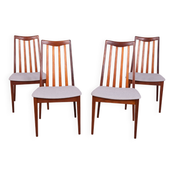 Teak Dining Chairs by Leslie Dandy for G-Plan, 1960s, Set of 4