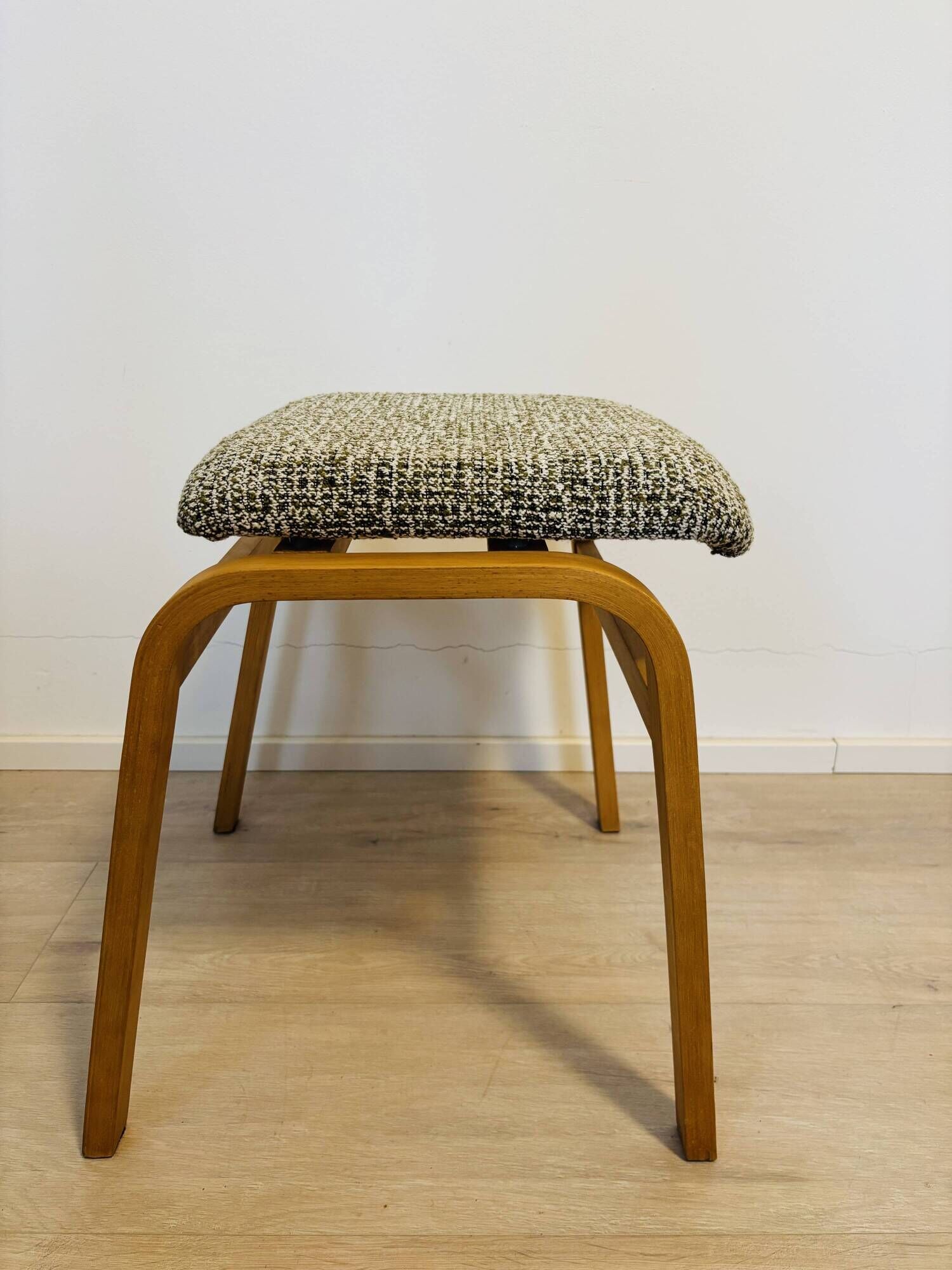 Vintage Ottoman by Ludvik Volak, Czechoslovakia 1960’s