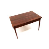 Table à manger vintage extensible en palissandre fabriquée dans les années 60