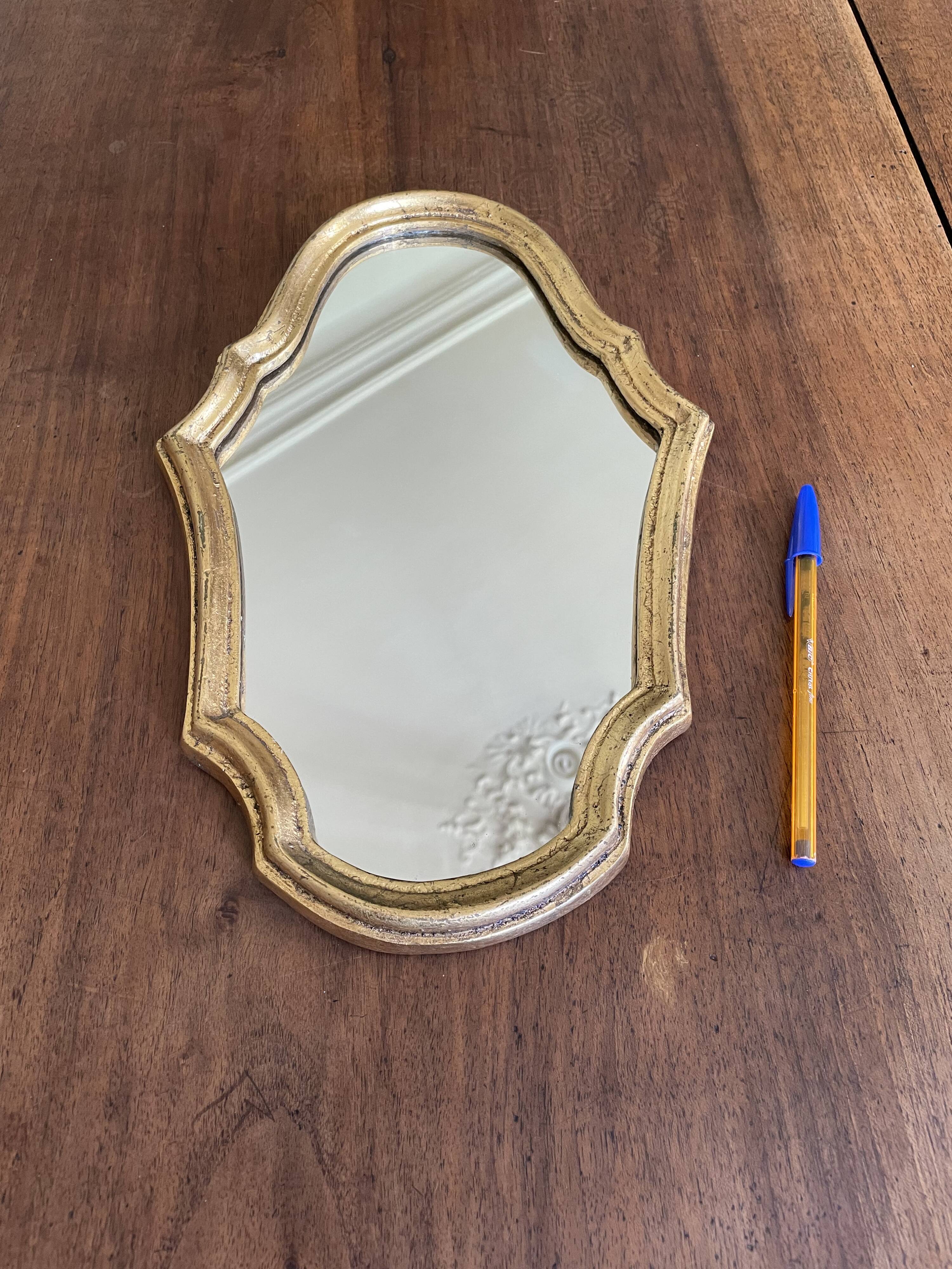 Gilded mirror of style Louis XV sober 32 X 22