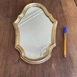 Gilded mirror of style Louis XV sober 32 X 22