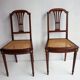 Pair of Louis XVI chairs circa 1870