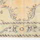 Classic faded yellow oushak rug 269x176cm