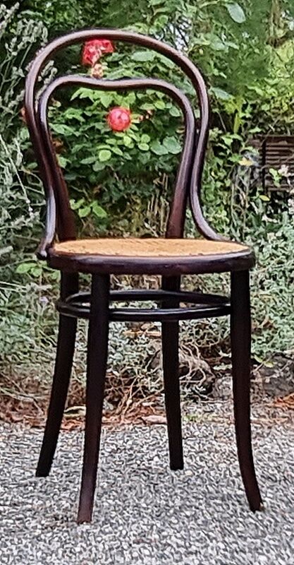 Trio chairs bistrot Thonet, Fischel and Mundus early twentieth century
