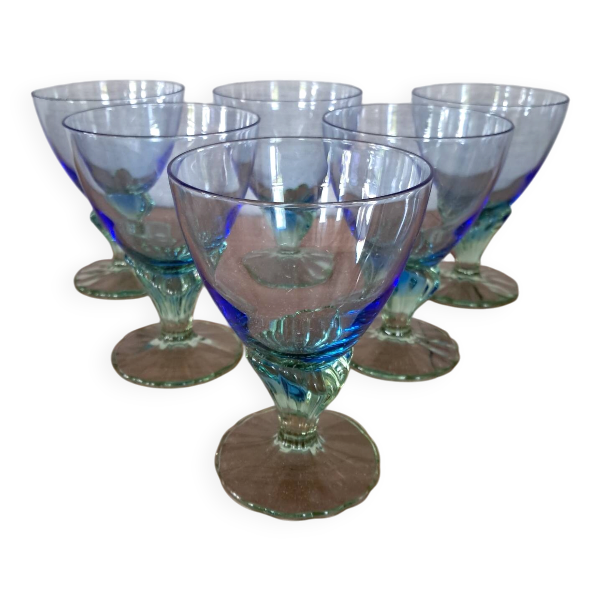 6 glasses or dessert bowls Bormioli Rocco Bahia with original box