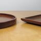 2x plateaux en teck massif du Danemark - Wiggers