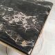 Brass coffee table and marble neoclassical