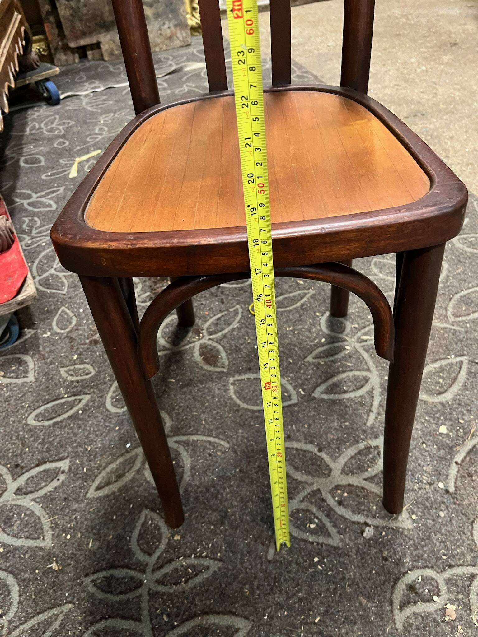 Set of 11 bistro chairs