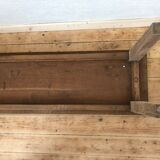 Paire de banc en bois chêne