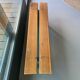 Industrial wooden bench