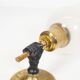 Paire de lampes murales 'torche' dans le style de Maison Jansen