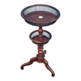 Table à tricoter victorienne en acajou, XIXe siècle