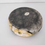 Alabaster owl ashtray