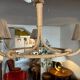 Lustre en corde 1970 Berthes Glasser