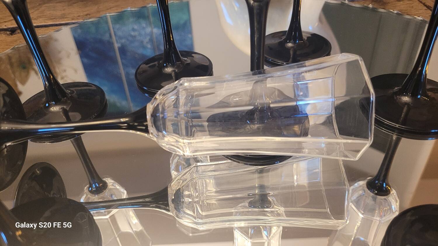 Octime 80's champagne glasses