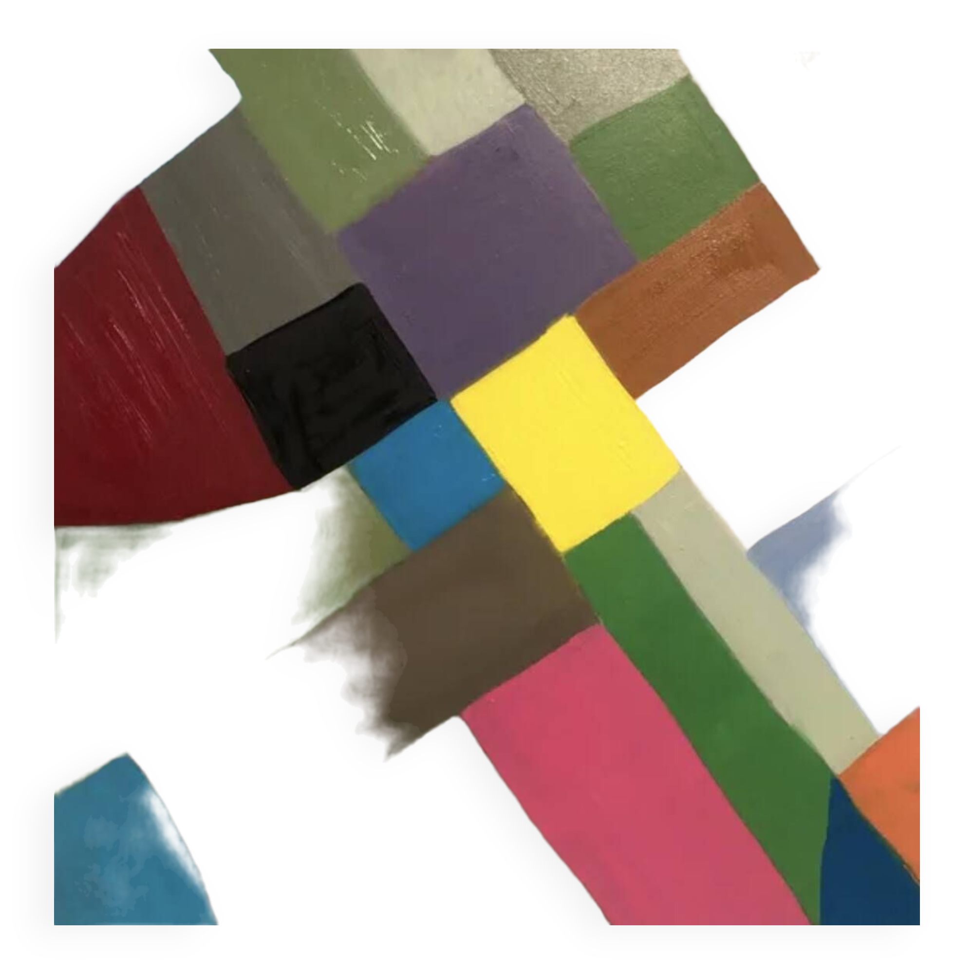 Abstract Oil Painting